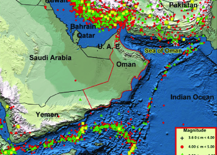 دول الخليج ومخاطر الزلازل: تصنيف الأكثر تعرضاً للتغيرات الجيولوجية والهزات الأرضية